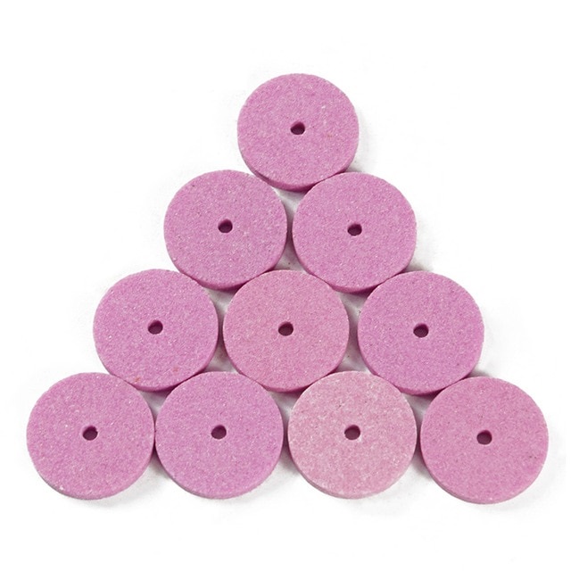 Круг шлифовальный 18,7мм розовый зернистость 120 (оксид алюминия) для шлифования металла